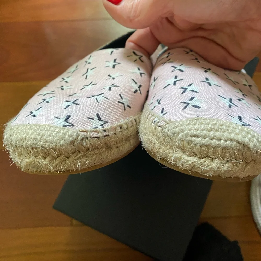 Saint Laurent Canvas Espadrilles 38.5